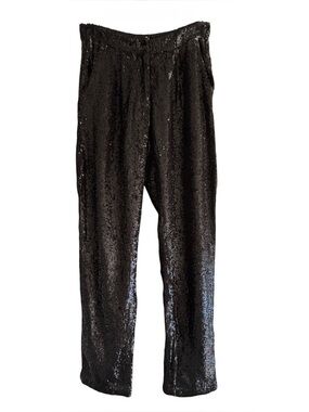 NWT Top Shop Black Sequin Pants